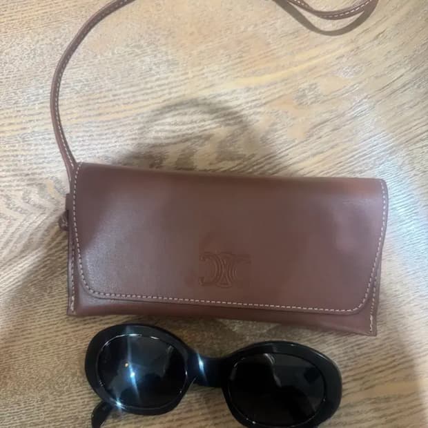 셀린느 블랙 선글라스 케이스