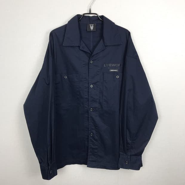 라이프워크 오버핏 셔츠 남방 남성M