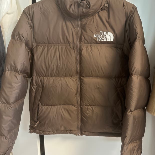 여성 1996 레트로 눕시 자켓 베이지브라운