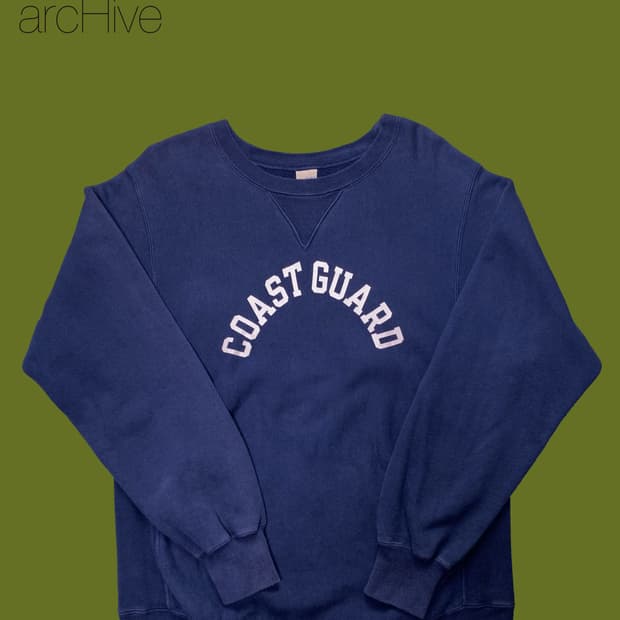 BUZZ RICKSON’S – COAST GUARD SWEATSHIRT