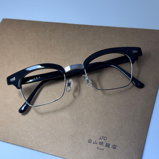 백산안경 하쿠산 메가네 하은테 안경 0106