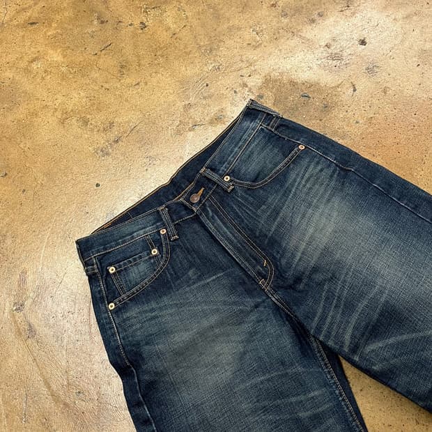 [정품] 리바이스 워싱 데님 청바지 b15