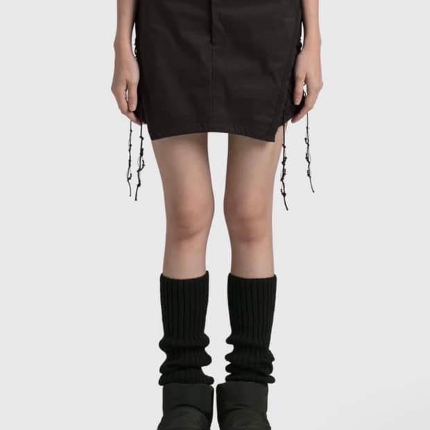 혜인서 레이스 미니스커트