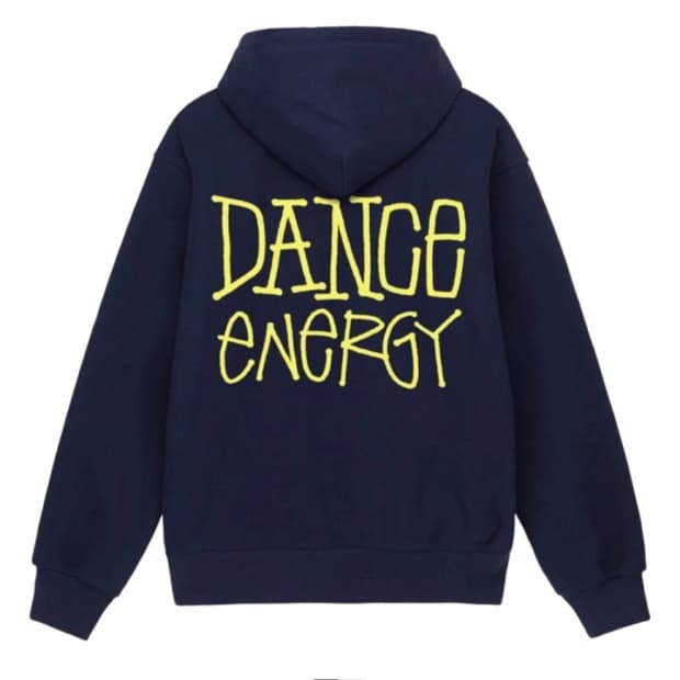 L) 스투시 후드 댄스 에너지 네이비