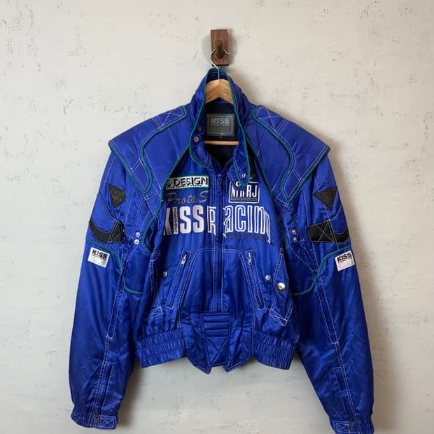 JPN 90s 빈티지 키스 레이싱 자켓