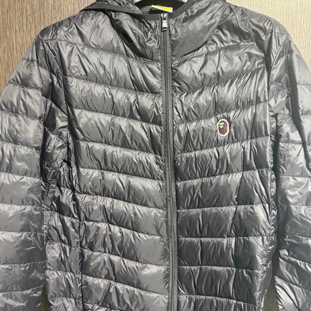 베이프 경량패딩 L