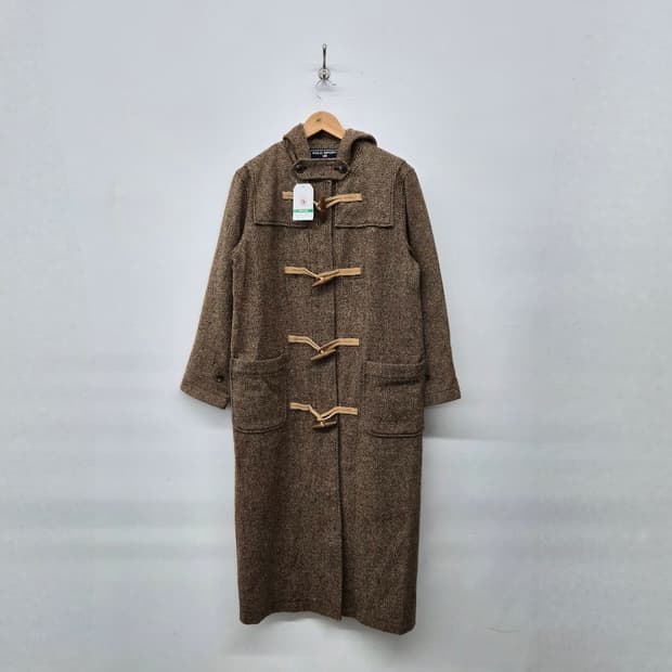 폴로스포츠 브라운 떡볶이 롱 코트 여성 M