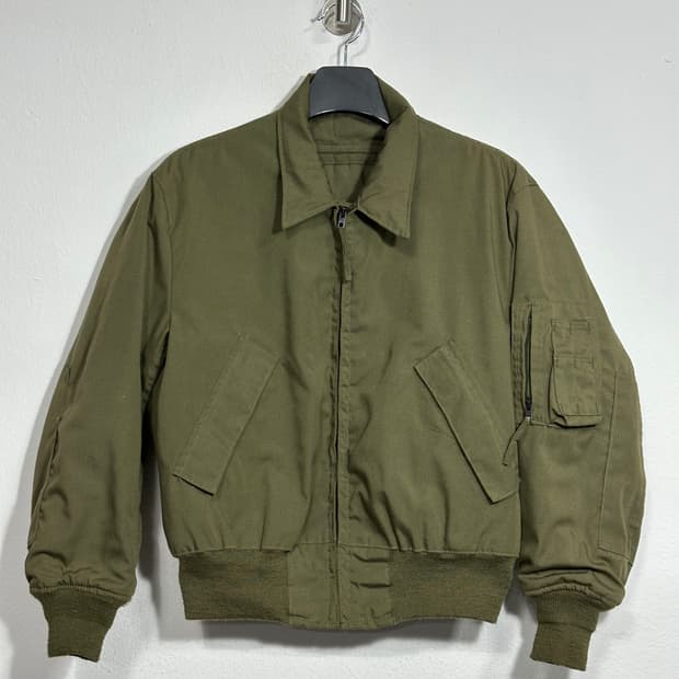 미군 86년 알파인더스트리 cvc탱커자켓 m 숏