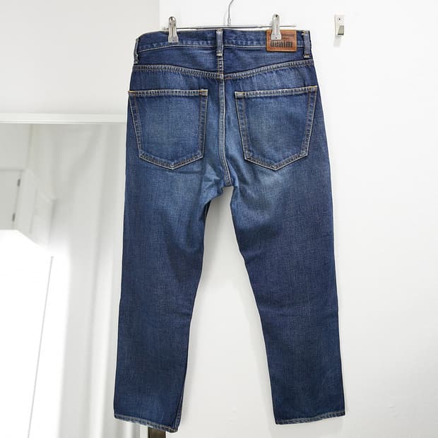 Straight Denim Pants