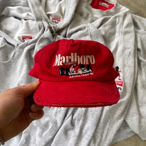 1992 Marlboro Racing Distressed Cap(