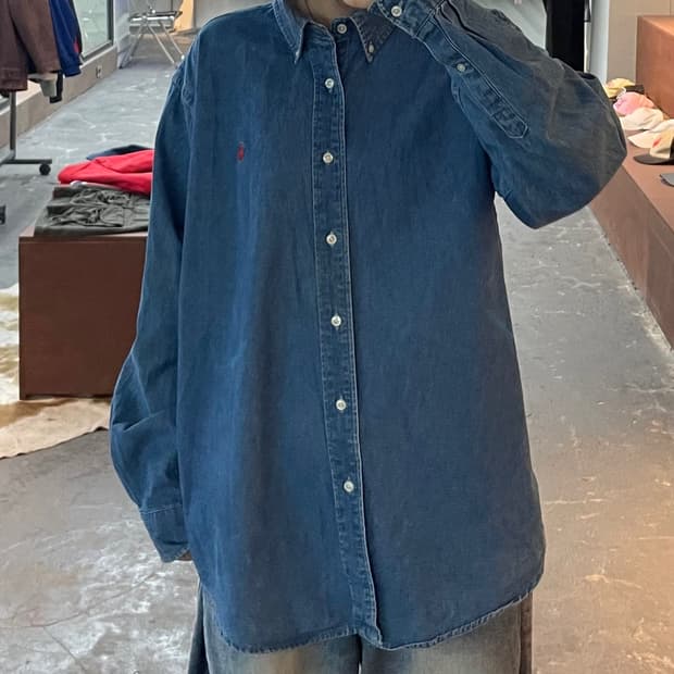 폴로 랄프로렌 데님 셔츠 H2329