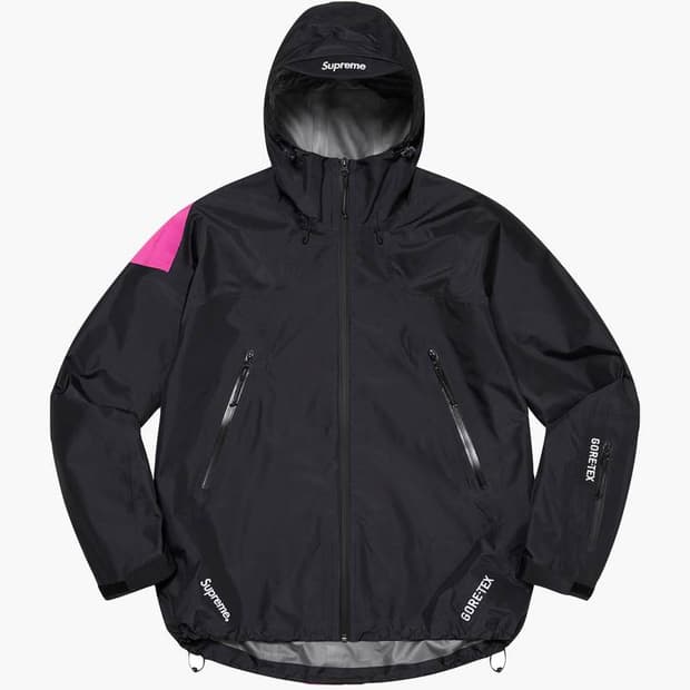 슈프림 곤즈 고어텍스 쉘 자켓 블랙