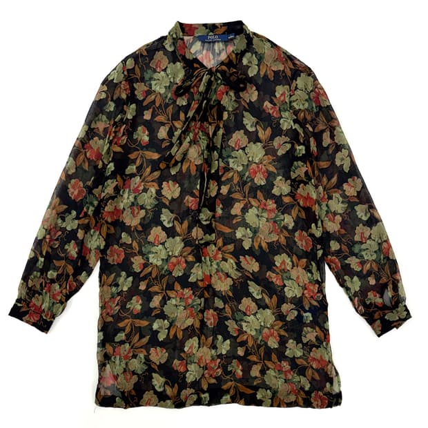 Polo Ralph Lauren Floral Silk Blouse/2