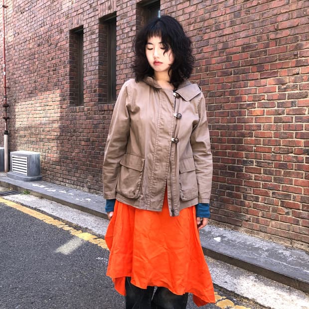 Max Mara linen wrap skirt