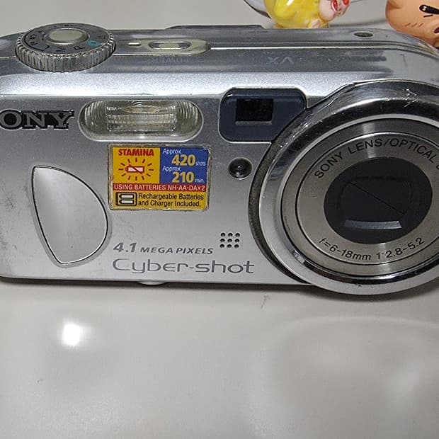 소니 사이버샷 DSC-P73 빈티지 디지털카메라