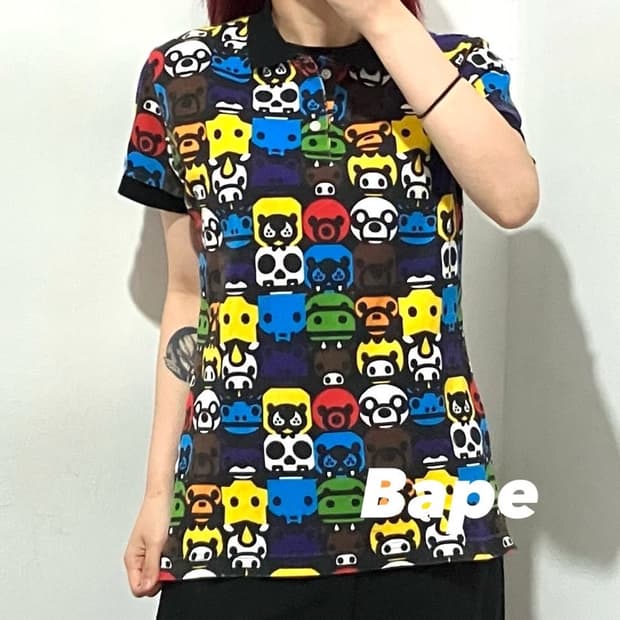 베이프 베이비 마일리노 반팔 카라티