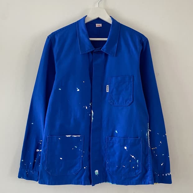 오리지널 빈티지 페인팅 프렌치 워크자켓 029