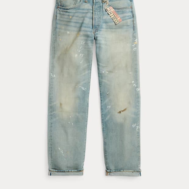 더블알엘 rrl 캠든 셀비지 스트레이트