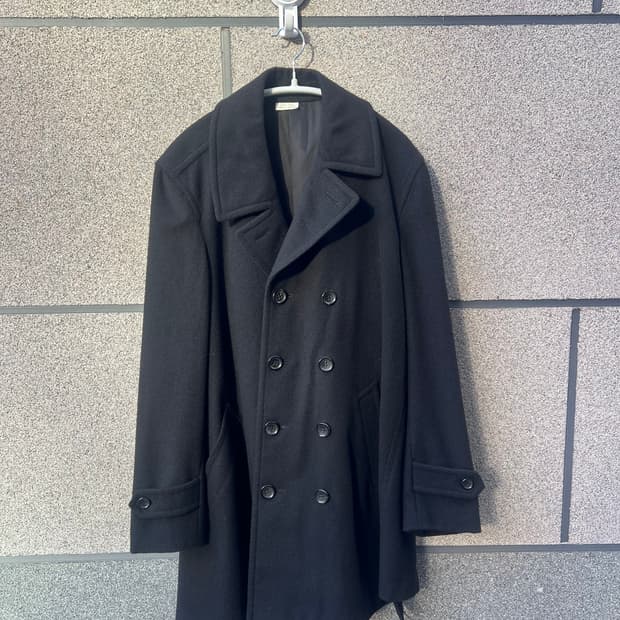 꼼데가르송 옴므 플러스 18AW Asymmetric Pea Coat