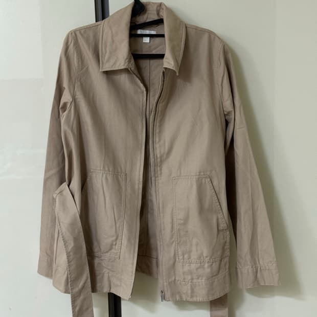 코스 베이지 면자켓