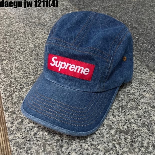 슈프림 데님 볼캡 모자 