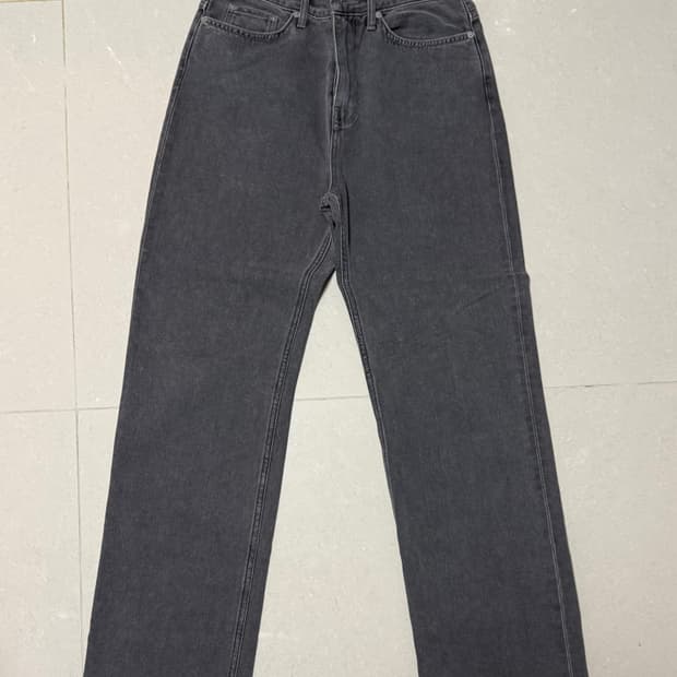라벨아카이브 relaxed fit jeans mild grey 3사이즈
