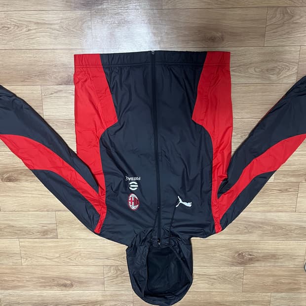 푸마 Ac밀란 바람막이 자켓 M