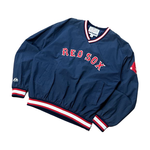 마제스틱 레드삭스 웜업 자켓 (XL)