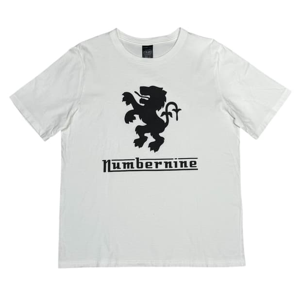 넘버나인 람브레타 로고 그래픽 반팔 티셔츠