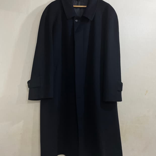 일본판 100% 캐시미어 발마칸 코트