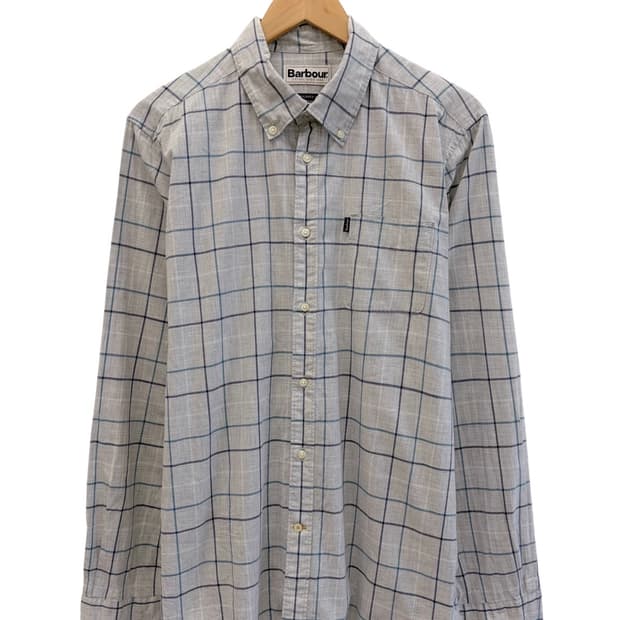 바버 체크셔츠 (L)