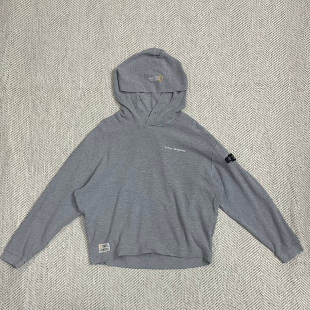 내셔널지오그래픽 그레이 후드티 M