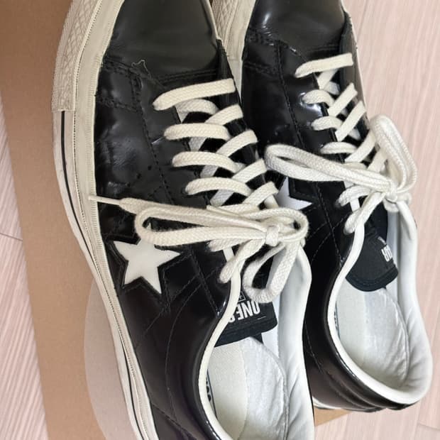 컨버스 원스타 로우 한별 블랙 275