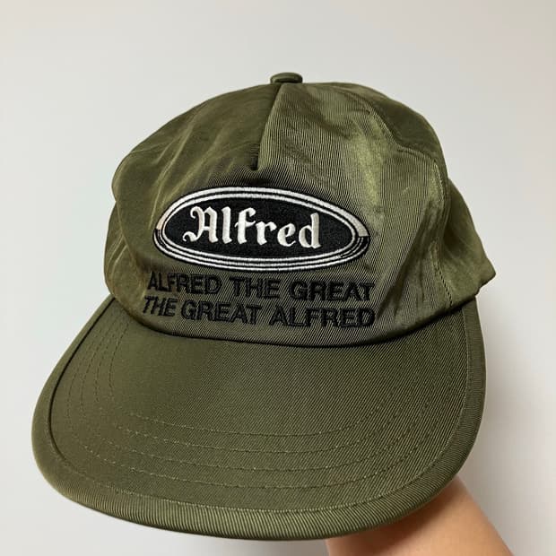 헤리티지플로스 알프레드 사틴 카키 캡