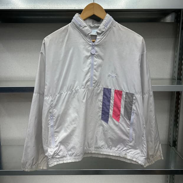 (WOMEN M)90'S 아디다스 아노락 바막-Y328