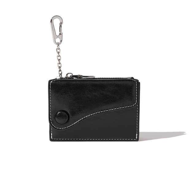 르마스크 도트 새들 카드지갑