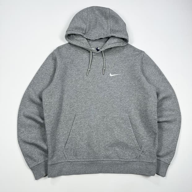 나이키 구형 솔로스우시 베이직 후드티 그레이 M