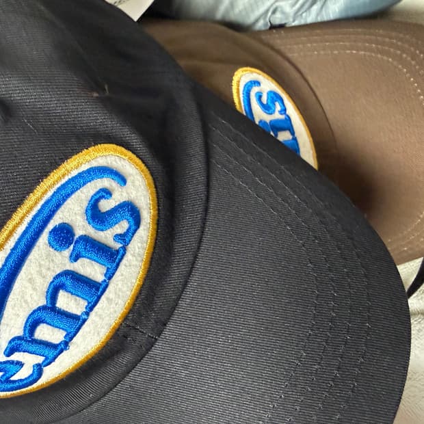 이미스 볼캡 브라운 블랙