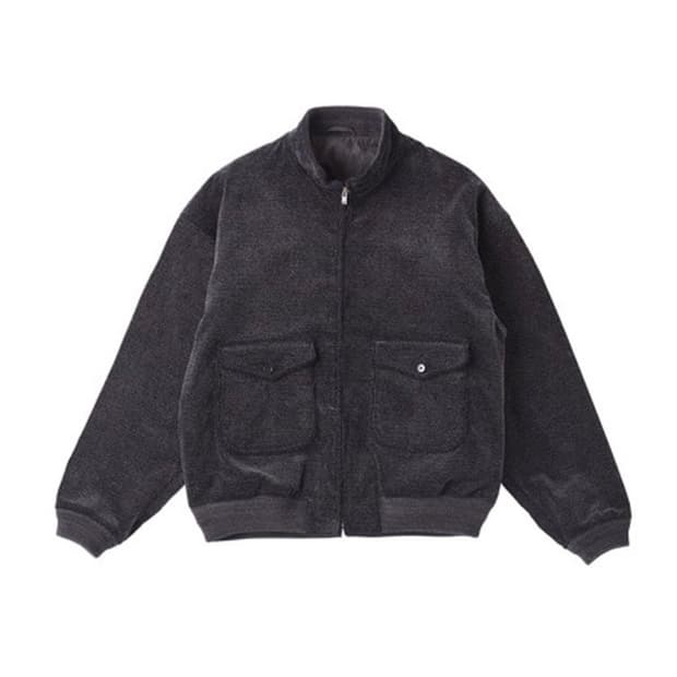 [38]올드조 24FW 프린티드 코듀로이 모터링 자켓