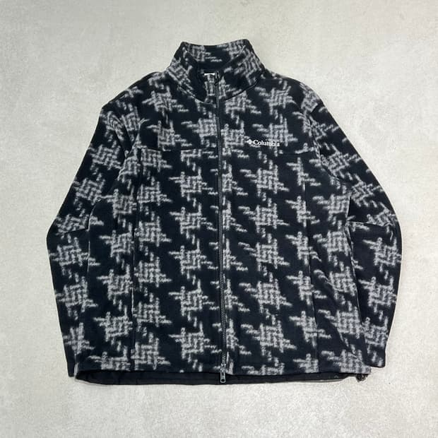 컬럼비아 하운드체크 플리스집업 s09896