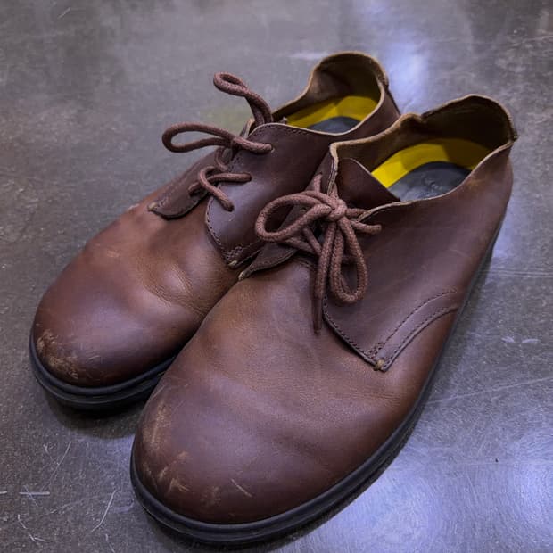 닥터마틴 엘스필드 크레이지 홀스 브라운 더비 슈즈 280