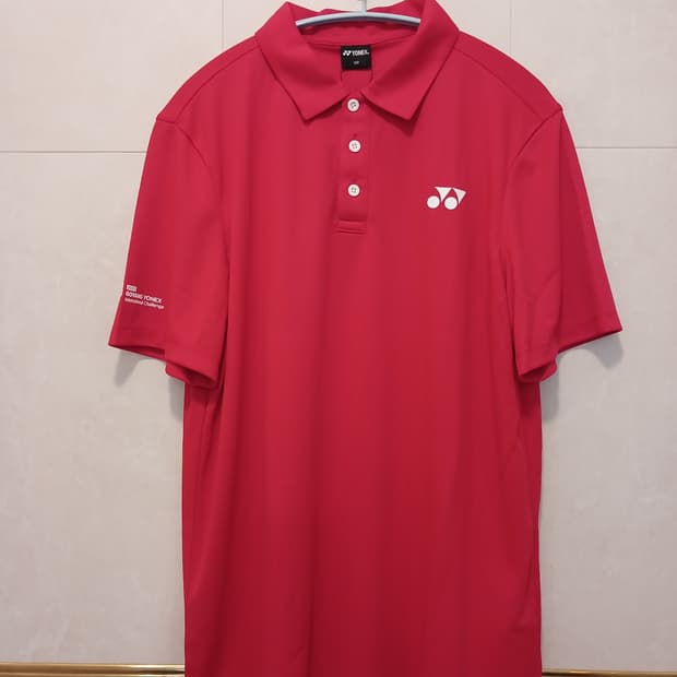 요넥스 정품 남성 반팔 카라티 100 사이즈