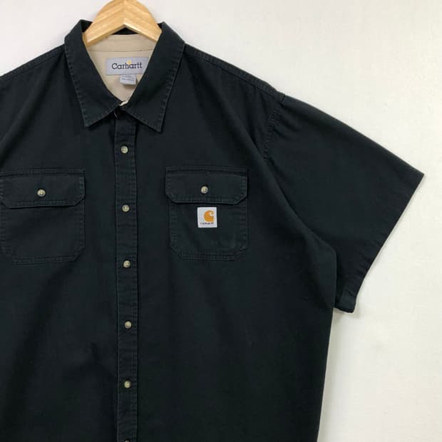 Xxl 칼하트 블랙 워크 셔츠