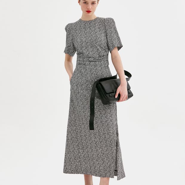 오르 ORR 트위드 원피스 새상품