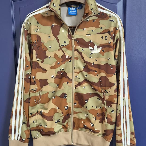 아디다스 파이어버드 카모 트랙탑 강동원 자켓 (M)