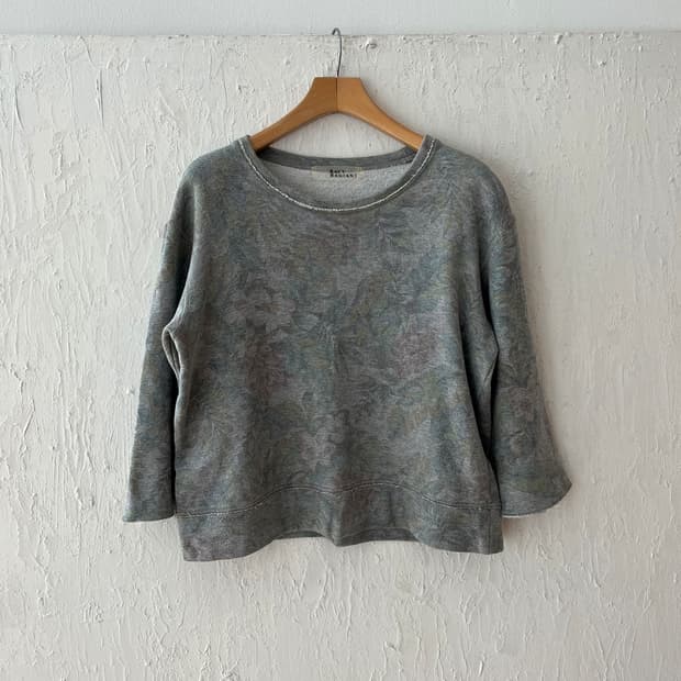 vintage flower sweatshirt top