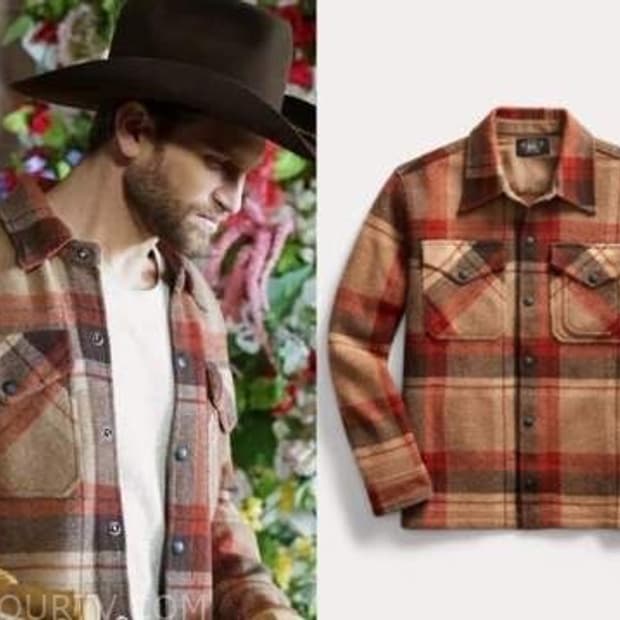 [XL] RRL(더블알엘) 플래드 울 워크셔츠 스웨터