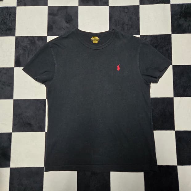 S 폴로랄프로렌 클래식 헤비웨이트 반팔 티셔츠 블랙