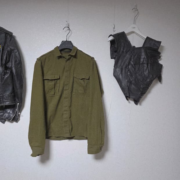 Haider ackermann military shirt
