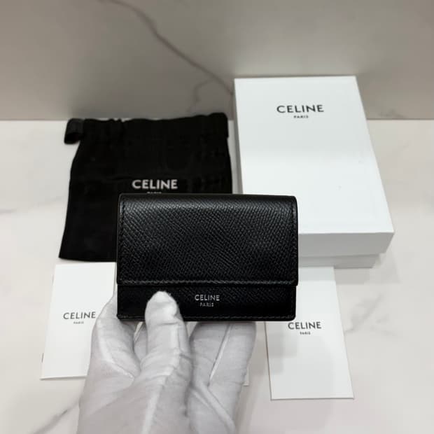 [정품] S급 셀린느 트리폴드 반지갑